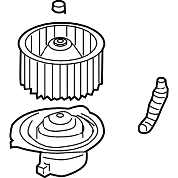 Nissan 27220-8B400 Motor & Fan Assy-Blower