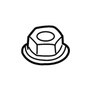 BMW 33-32-6-760-374 Self-Locking Collar Nut