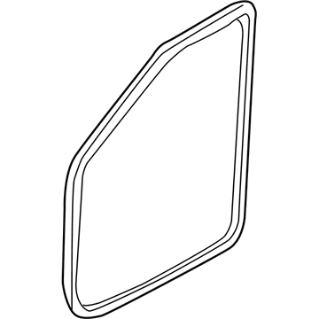 Hyundai 82110-2D010-OH Weatherstrip-Front Door Body Side LH