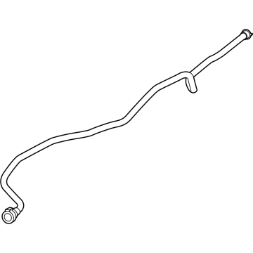 BMW 17-22-9-456-096 Transmission Oil Cooler Line