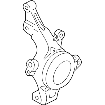 Hyundai 51715-3S110 Knuckle-Front Axle, LH