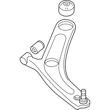 Kia 545004R000 Arm Complete-Front Lower