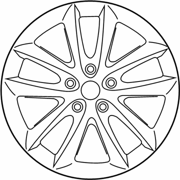 Infiniti D0300-JK010 Aluminum Wheel