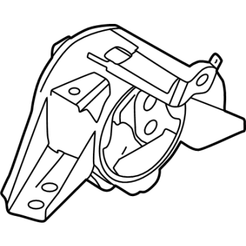 Hyundai 21830-P4550 Bracket Assembly-Transmission MTG