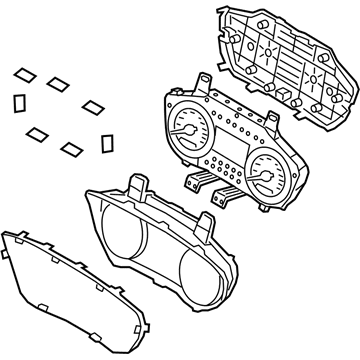 Hyundai 94001-B1210 Cluster Assembly-Instrument