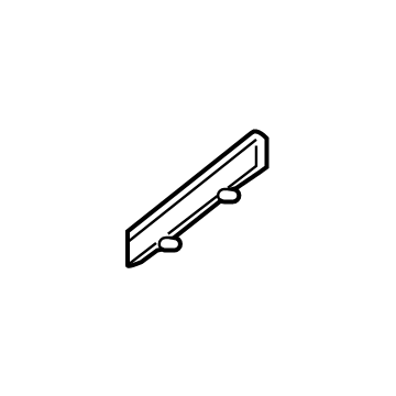 Nissan 62224-EZ00A Bracket-Front Bumper Side, RH