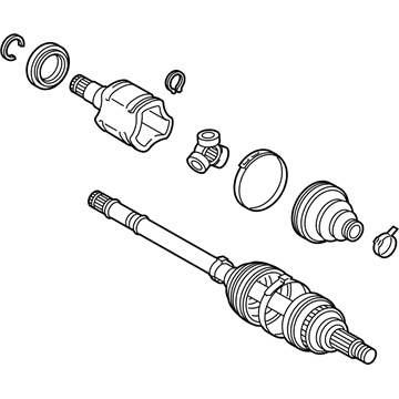 Toyota 42330-42060 Axle Assembly