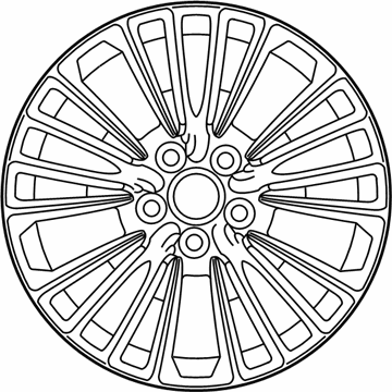 Toyota 4261A-07030 Wheel, Alloy