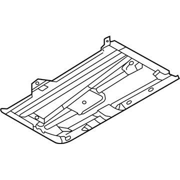 BMW 51-71-8-158-060 Cover Panel Outer Right