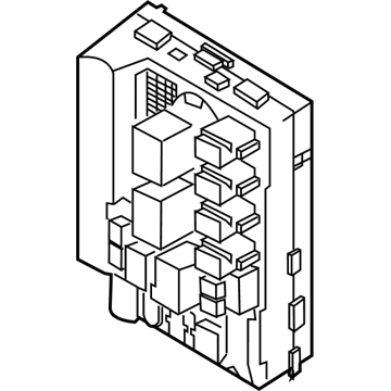 Nissan 284B7-AL51A CONTUNIT-IPDM, ENGROOM