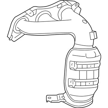 Lexus 17140-31410 Exhaust Manifold Sub-Assembly, Right