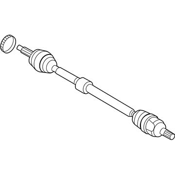 Kia 495012K770SJ Shaft Assembly-Drive, RH