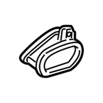 Hyundai 84788-3M000-BR Duct Assembly-"B"Pillar Extension, RH
