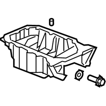 Acura 11200-RWC-A00 Pan, Oil