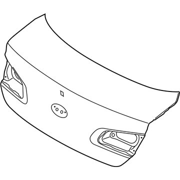 Kia 69200A7210 Panel Assembly-Trunk Lid