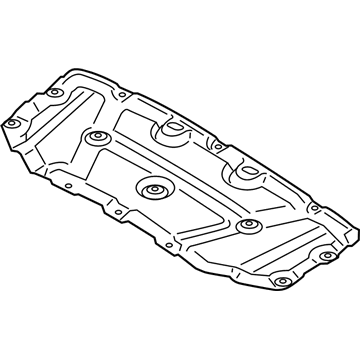 Infiniti 65840-6GW0A Insulator-Hood