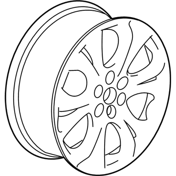 GM 84353727 Wheel, Alloy