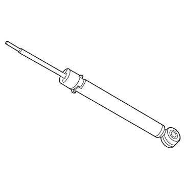 Honda 52611-TBF-A01 Shock Absorber Unit, Right Rear