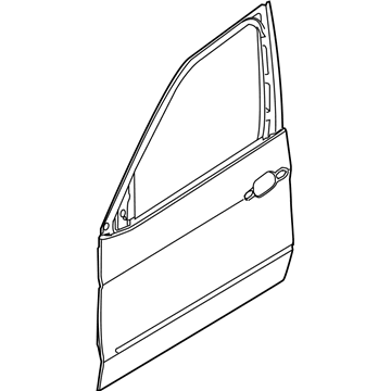 BMW 41-51-7-211-423 Door Front Left