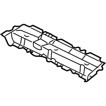 Lexus 57805-48070 Reinforcement Sub-Assy, Belt Anchor, RH