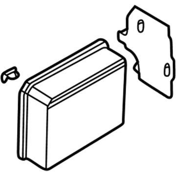 GM 19258497 Evaporator Asm, A/C (W/ Case)