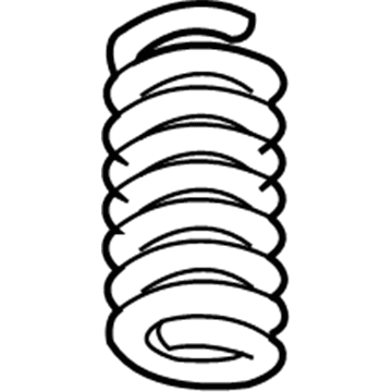 Mopar 52121623AA Front Coil Spring