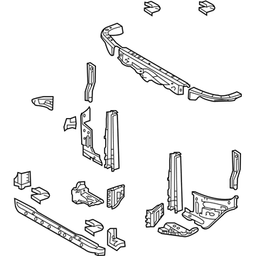 Toyota 53201-0C071 Radiator Support