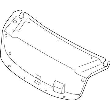 Hyundai 81752-3V000-RY Trim Trunk Lid