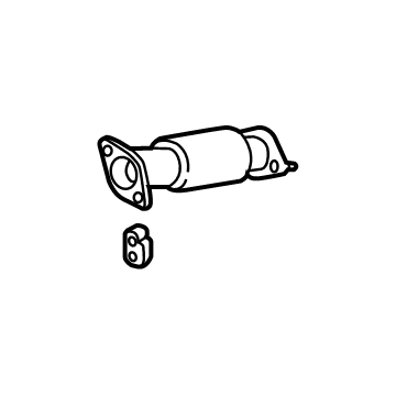 Hyundai 28610-F2910 Front Muffler Assembly