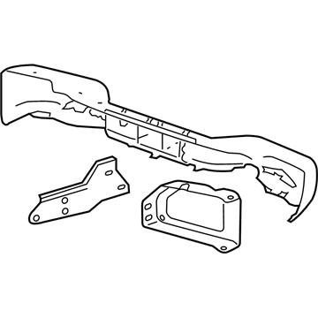 GM 25871613 Bumper Assembly