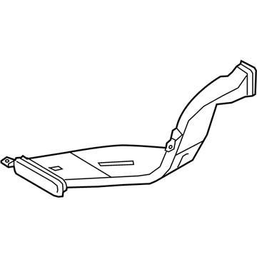 Kia 97360A7000 Duct-Rear Heating, LH