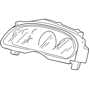 Ford 4C3Z-10849-FB Cluster Assembly