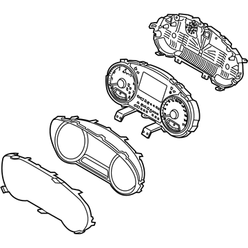 Kia 94003E4600 Cluster Assembly-Instrument