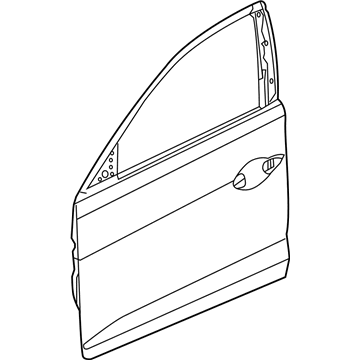 Acura 67050-TX6-A81ZZ Panel Complete L (Dot)