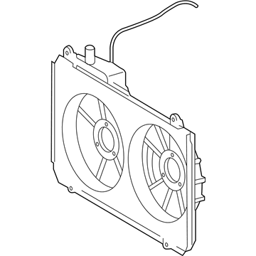 Toyota 16711-0A210 Shroud