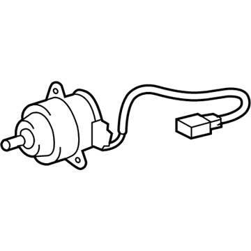 Toyota 16363-0A210 Fan Motor