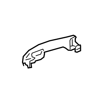 Toyota 69210-0A080-A0 Handle, Outside