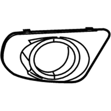 Mopar 68079850AB Bezel-Fog Lamp