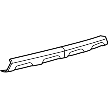 Mopar 55001049AA APPLIQUE-FASCIA