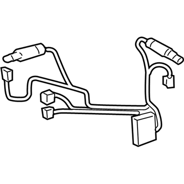 Lexus 81165-30B61 Cord, Headlamp, LH