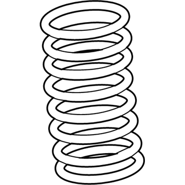BMW 33-53-6-884-923 REAR COIL SPRING