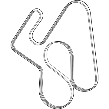 Mopar 5281816AA Belt-SERPENTINE