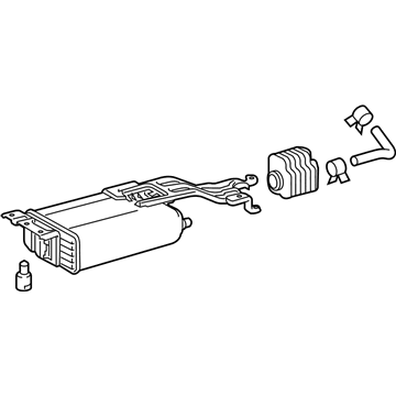 Lexus 77740-0E050 Vapor Canister