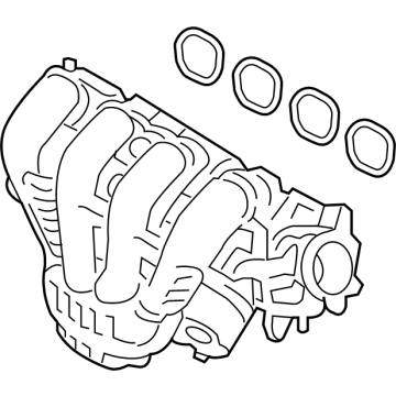 Ford LX6Z-9439-A GASKET - INTAKE MANIFOLD