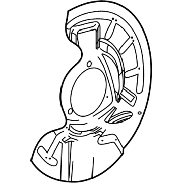 GM 22921538 Splash Shield