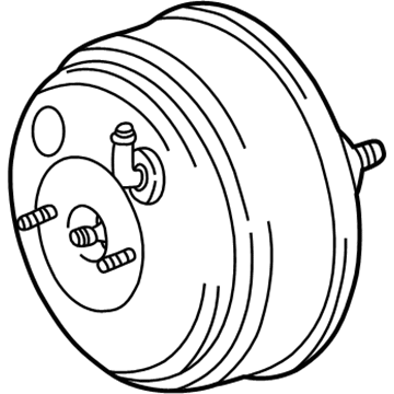 GM 88967234 Power Brake Booster Assembly