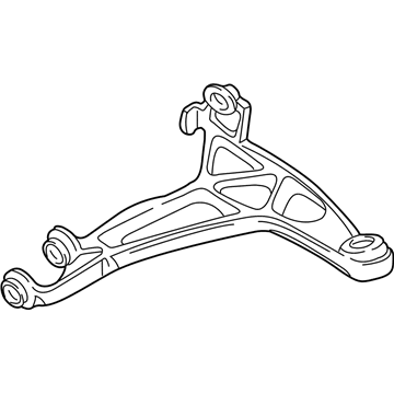Acura 52360-SL0-010 Arm Assembly, Left Rear (Lower)