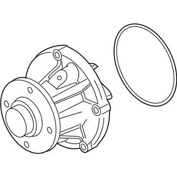 Ford 4C3Z-8501-AC Water Pump