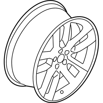 Ford BT4Z-1007-F Wheel, Alloy