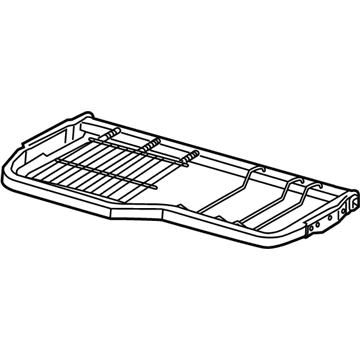 Mopar 68272036AC Frame-Rear Seat Cushion